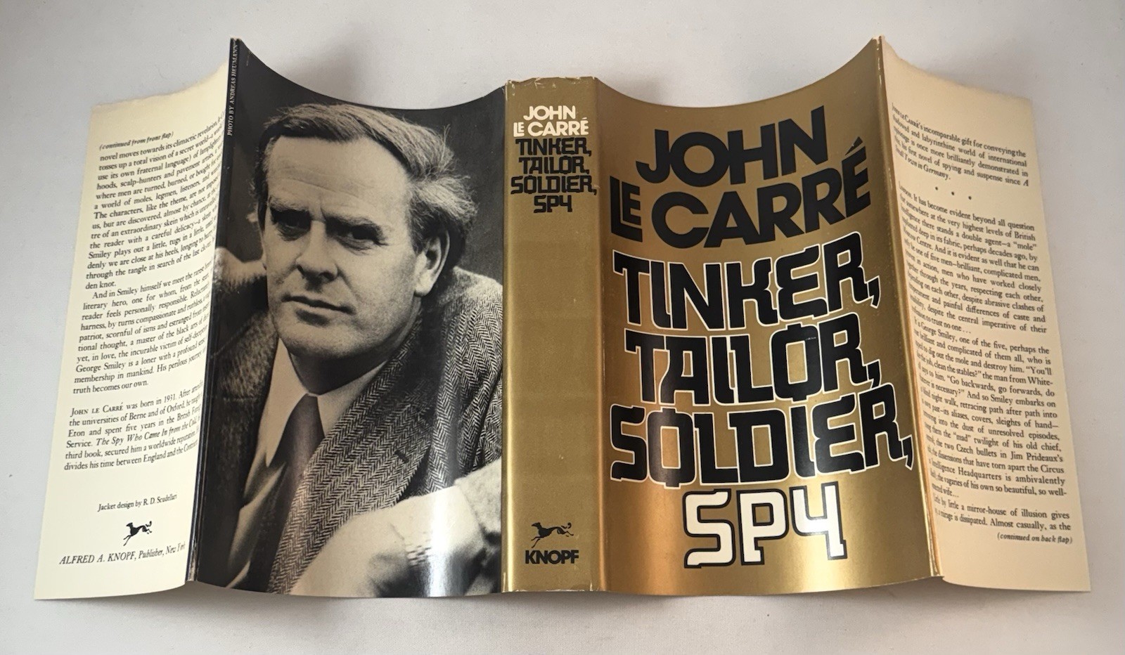 Tinker, Tailor. Soldier, Spy-John Le Carre-SIGNED!-First BCE w/Org DJ-VERY RARE!