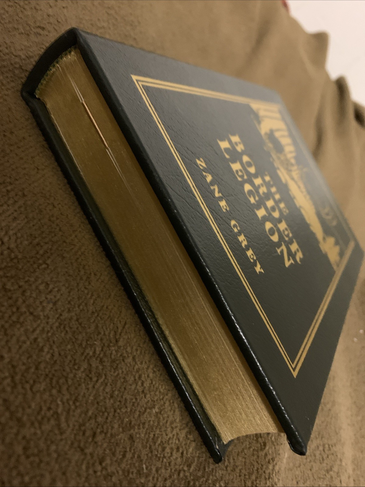 The Border Legion Zane Grey Luxury Collectors Edition Fine Leather Easton Press