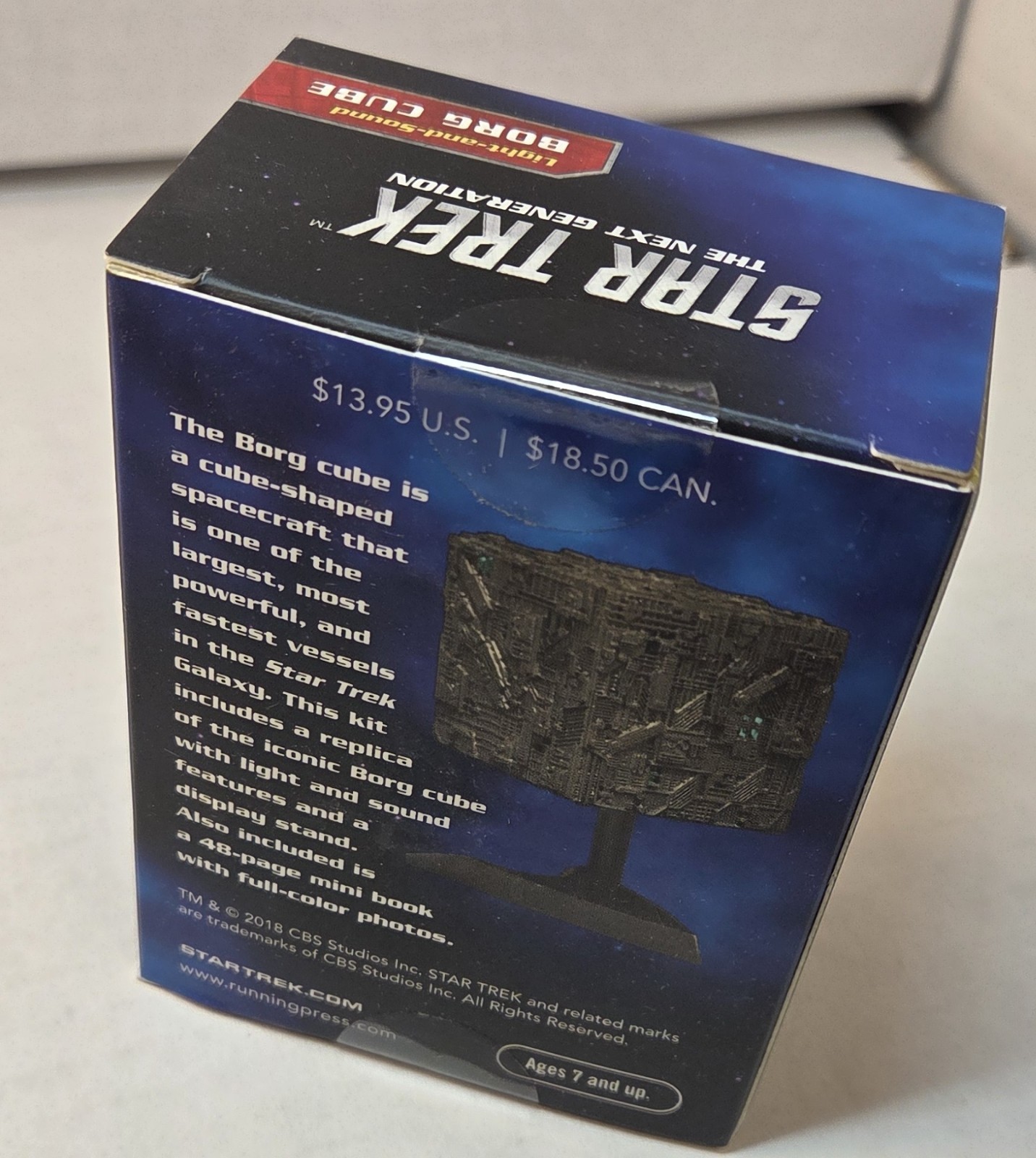 Star Trek: Light-and-Sound Borg Cube (Mixed Media Product) RP Minis- NEW-