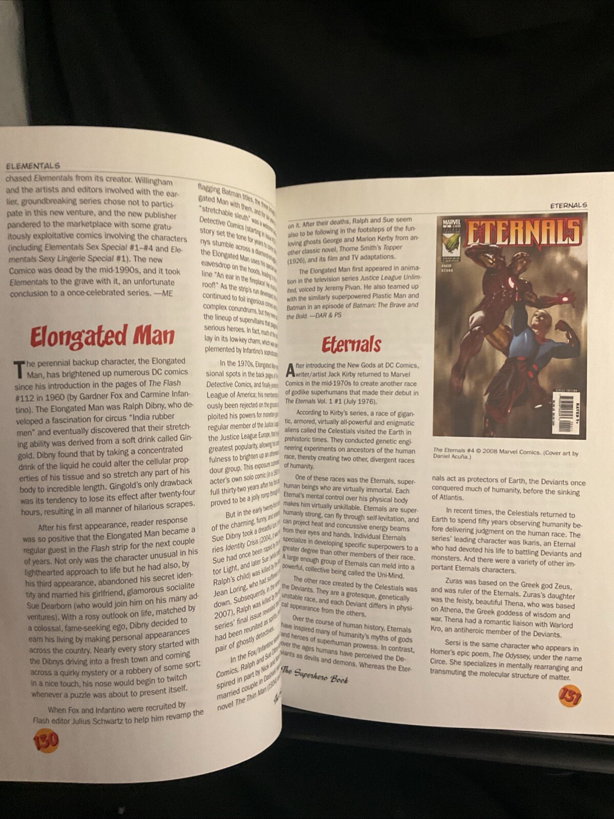 The Superhero Book Gina Misiroglu second edition comic book encyclopedia