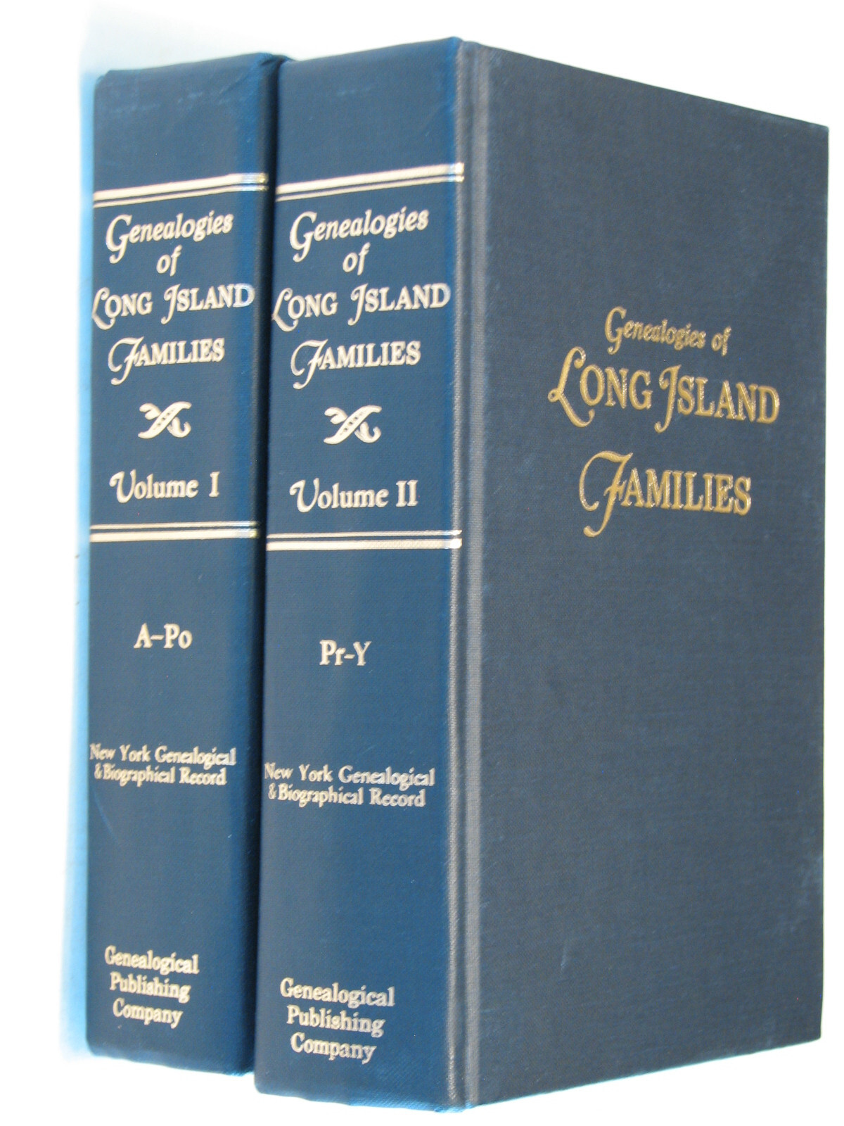 Genealogies of Long Island Families New York NY genealogy history