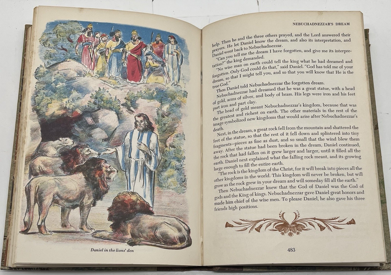 The Bible Story Library Vol 3 Hardcover 1956 Hardback Solomon to Roman Conquest