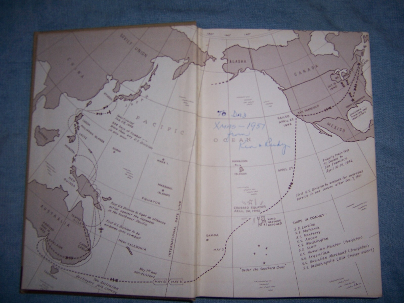 THE 32nd DIVISION IN WORLD WAR II/1st Ed/HC/Military/War/WWII 1939-45
