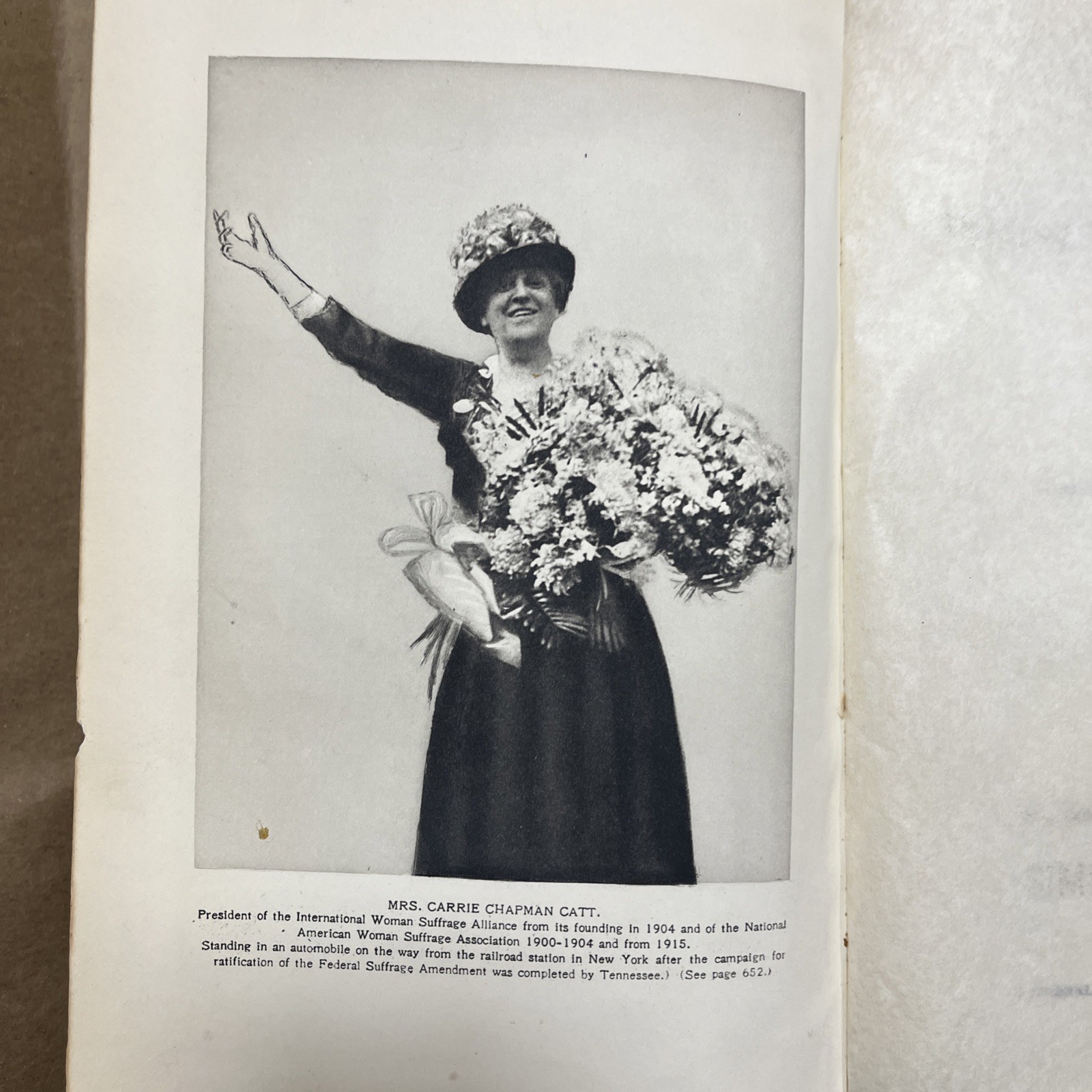 The History of Women’s Suffrage Volume VI 1900-1920 Leather Binding 1922