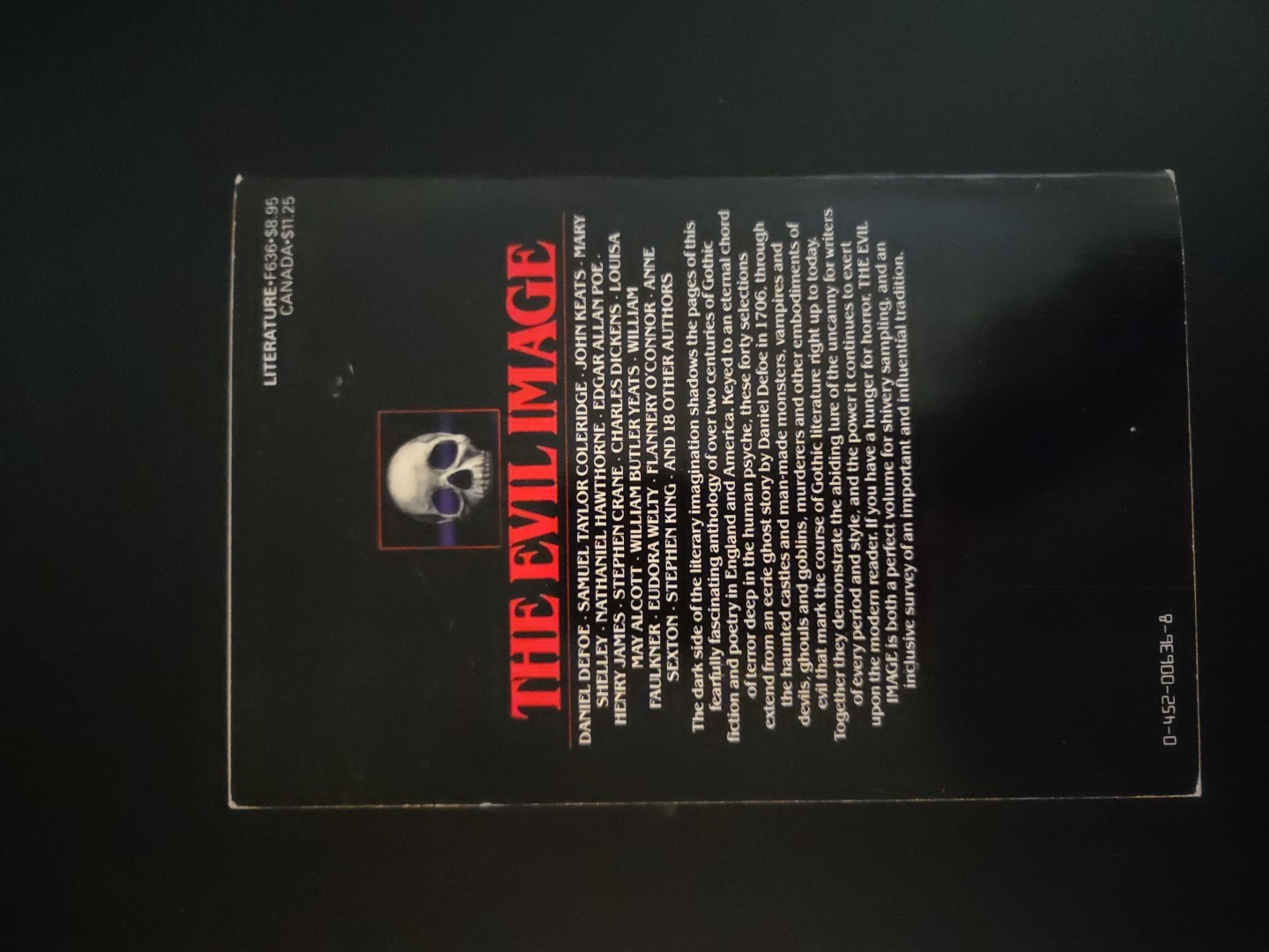 Vintage The Evil Image: Two Centuries of Gothic Short Fiction and Poetry PB King