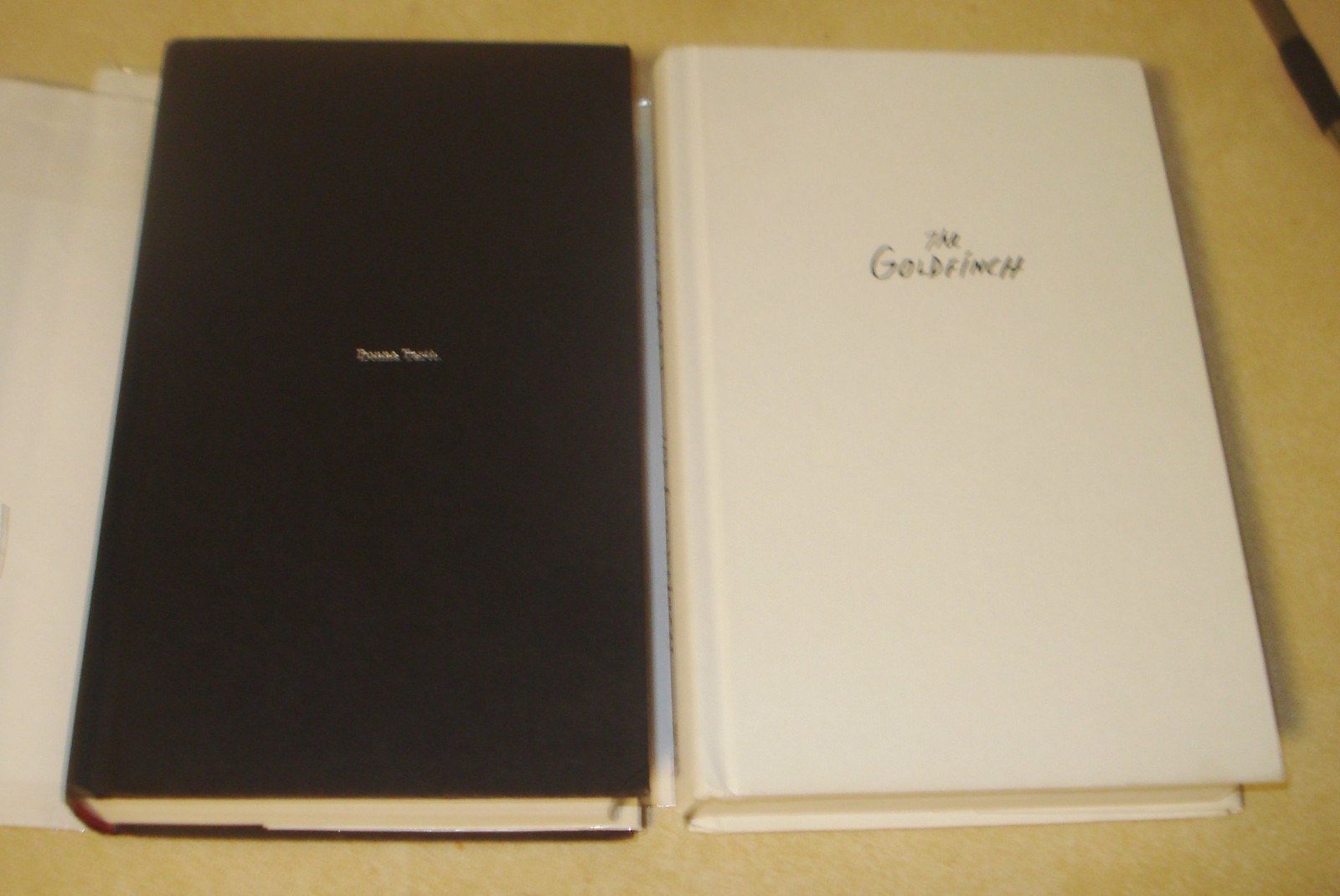 2 Donna Tartt 1st Ed 1st Print The Goldfinch The Little Friend HCDJ Pulitzer