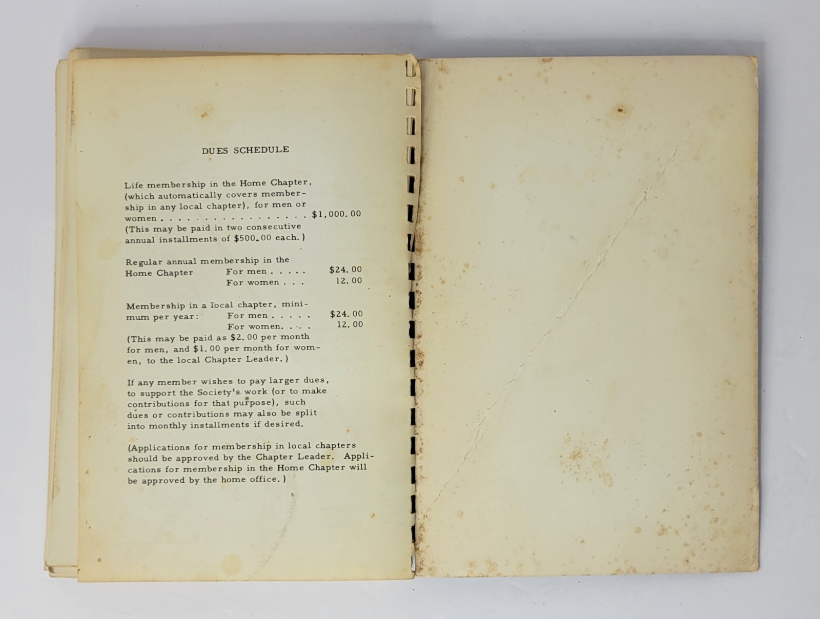 The Blue Book of the John Birch Society~1961 9th print Robert Welch Spiral Bound
