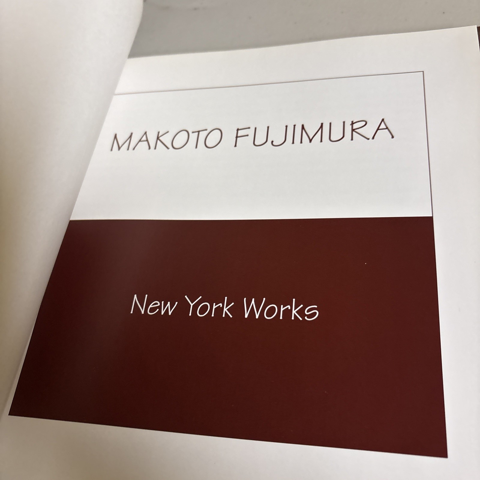 Makoto Fujimura New York Works First Edition Vintage 1996 – Signed!