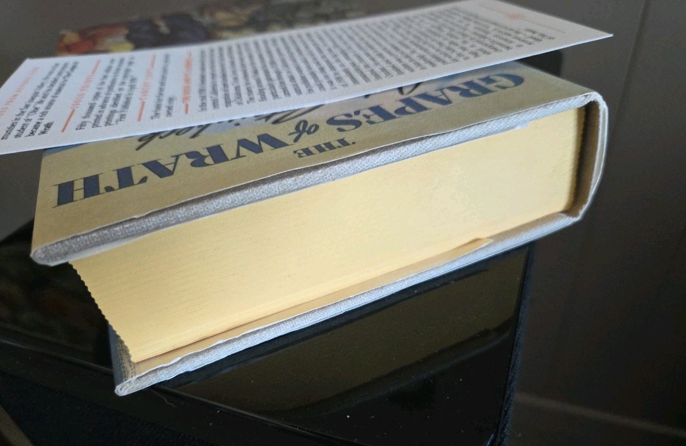 THE GRAPES of WRATH – John Steinbeck – 1st Edition Facsimile, Viking Press, 1967