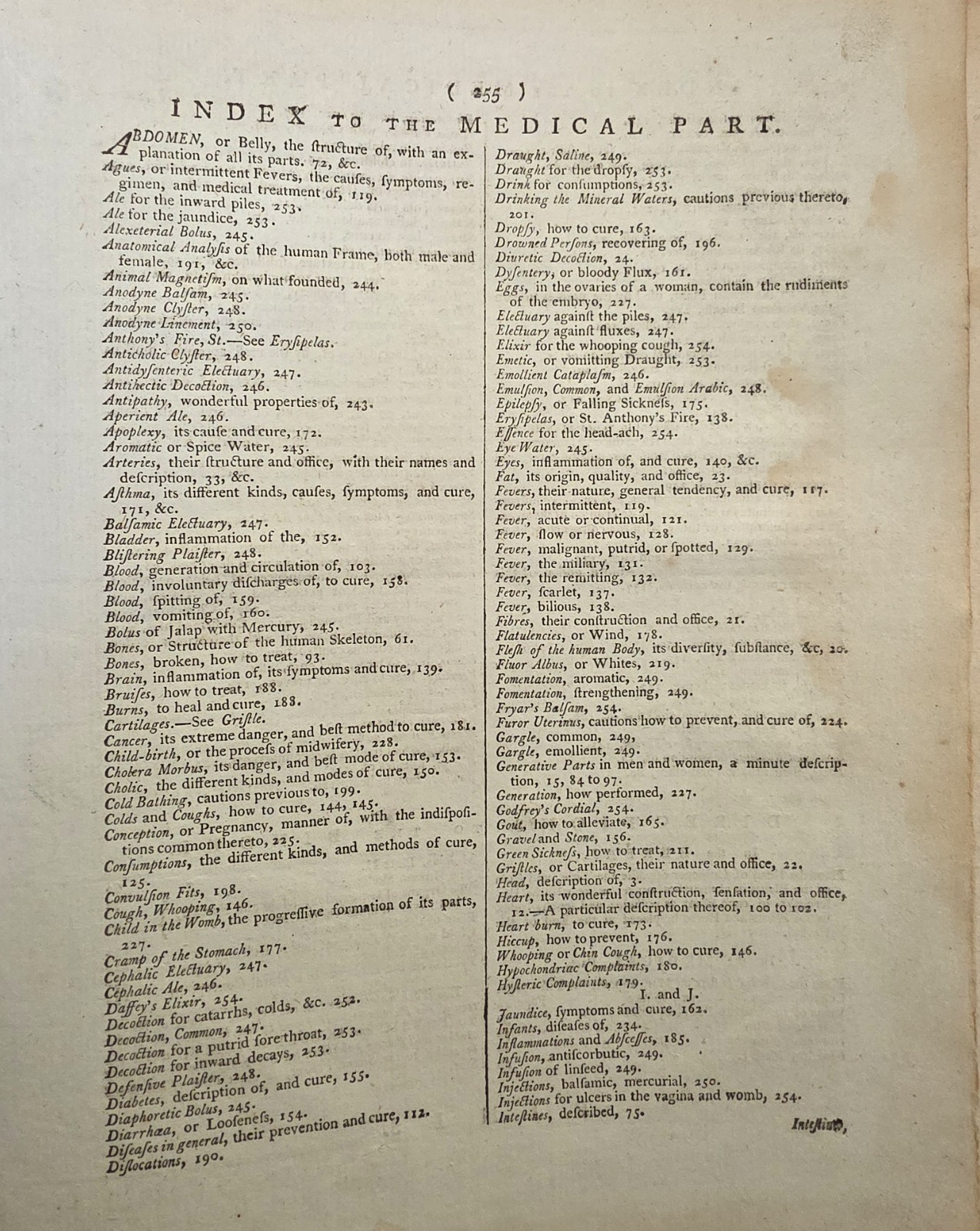 Culpeper English Physician Herbal Medical Part c1790s Sibly Occult Anatomy