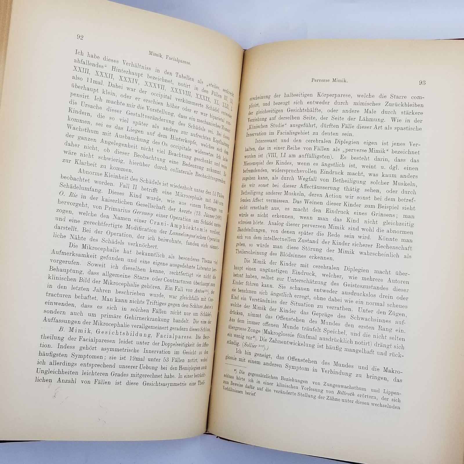 Sigmund Freud 1893 First Edition Cerebral Diplegia Neurology Rare