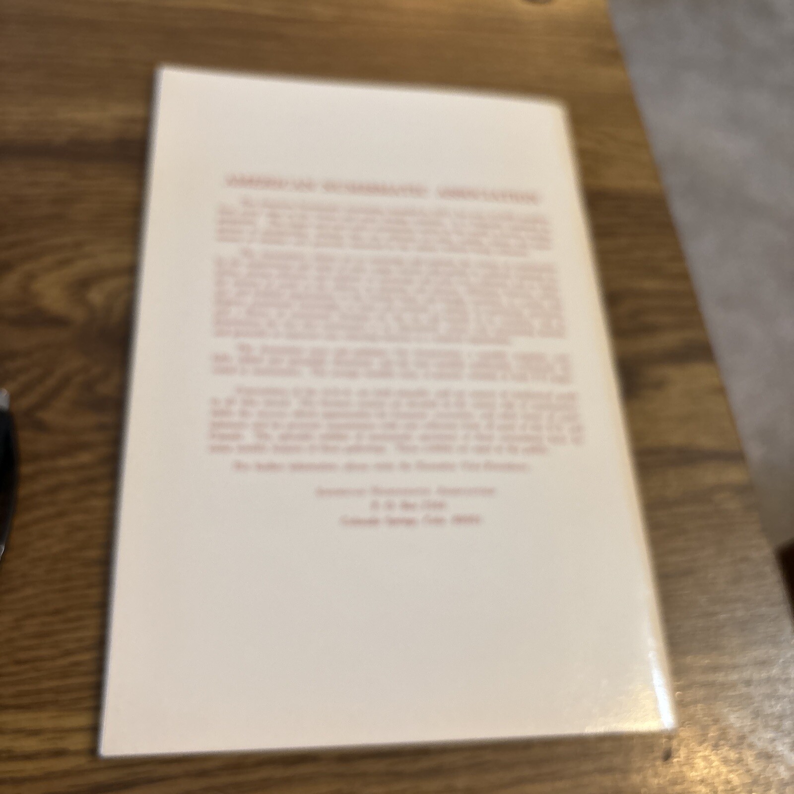 Introduction to Numismatics 1967 American Numismatic Assn 60 pgs
