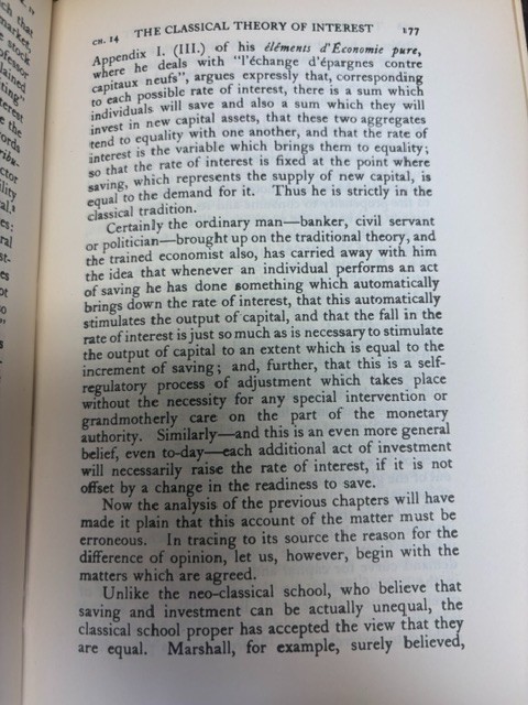 The General Theory of Employment Interest & Money by John Keynes Harcourt HC