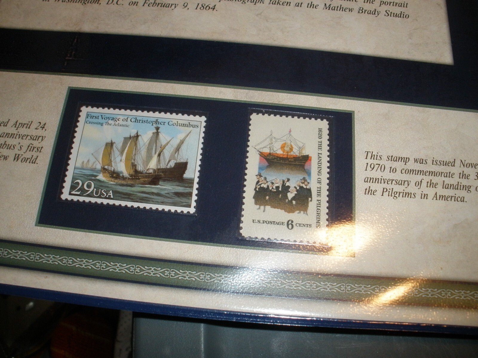 PCS Stamps & Coins Last Large Size Federal Reserve Notes Display Album NO MONEY