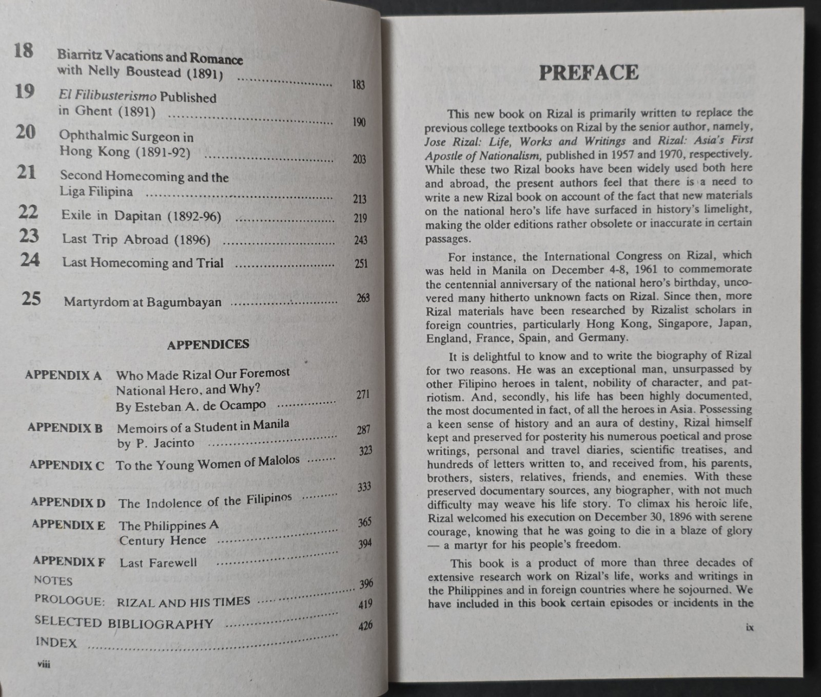 Jose Rizal Life, Works And Writings By Gregorio Zaide Philippines Centennial New