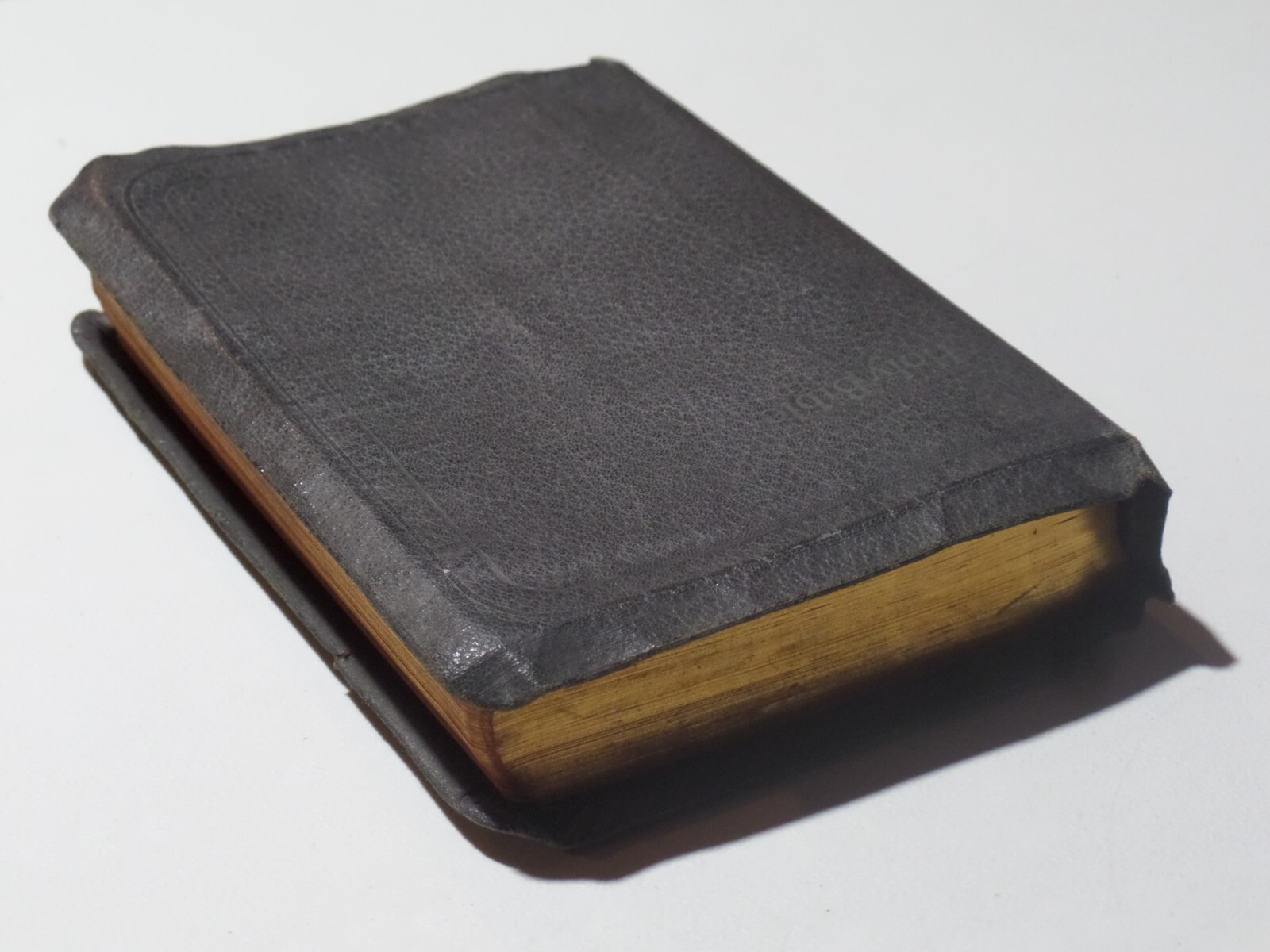 The HOLY BIBLE The World Syndicate Publishing c1927 Softcover w/ Colored Maps