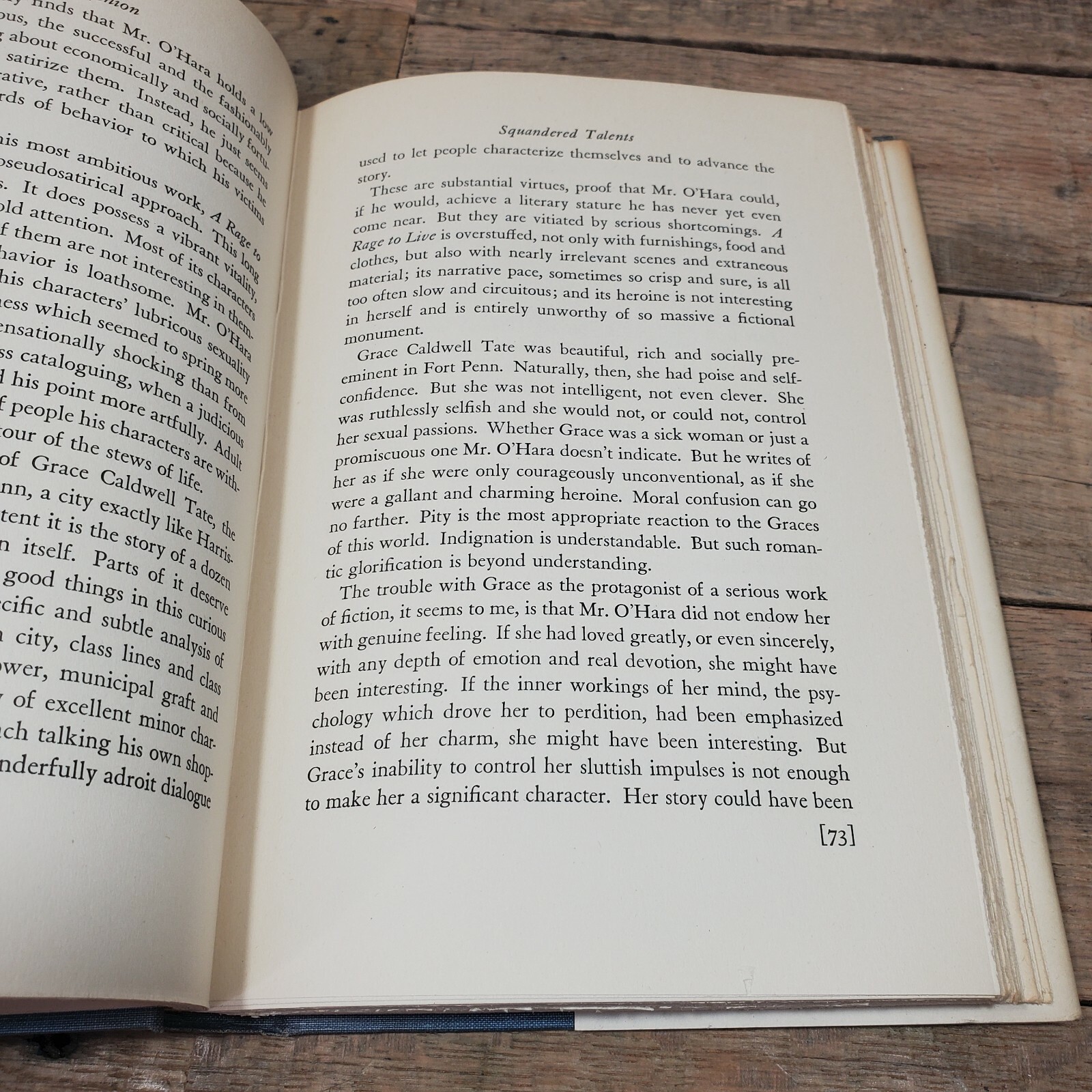 Orville Prescott IN MY OPINION: Inquiry into Contemporary Novel Signed 1st Ed
