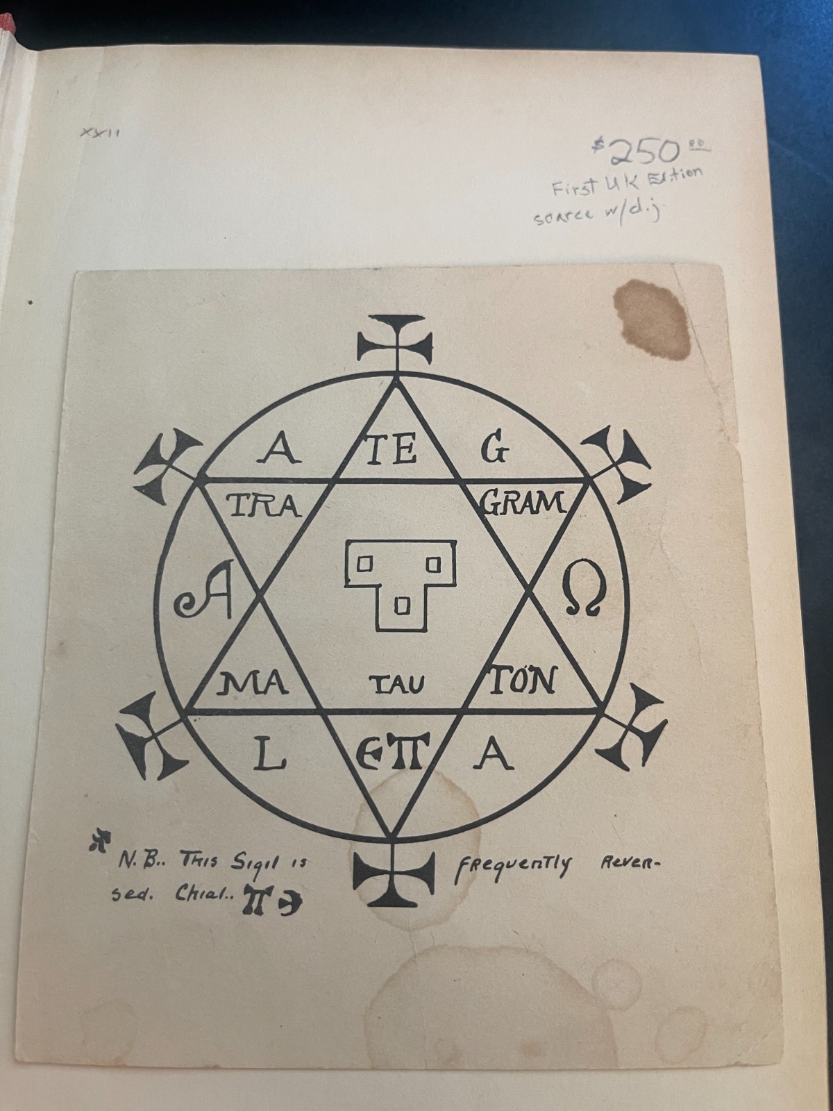 Ritual Magic E.M. Butler 1949 1st Edition Cambridge Occult Solomonic DJ