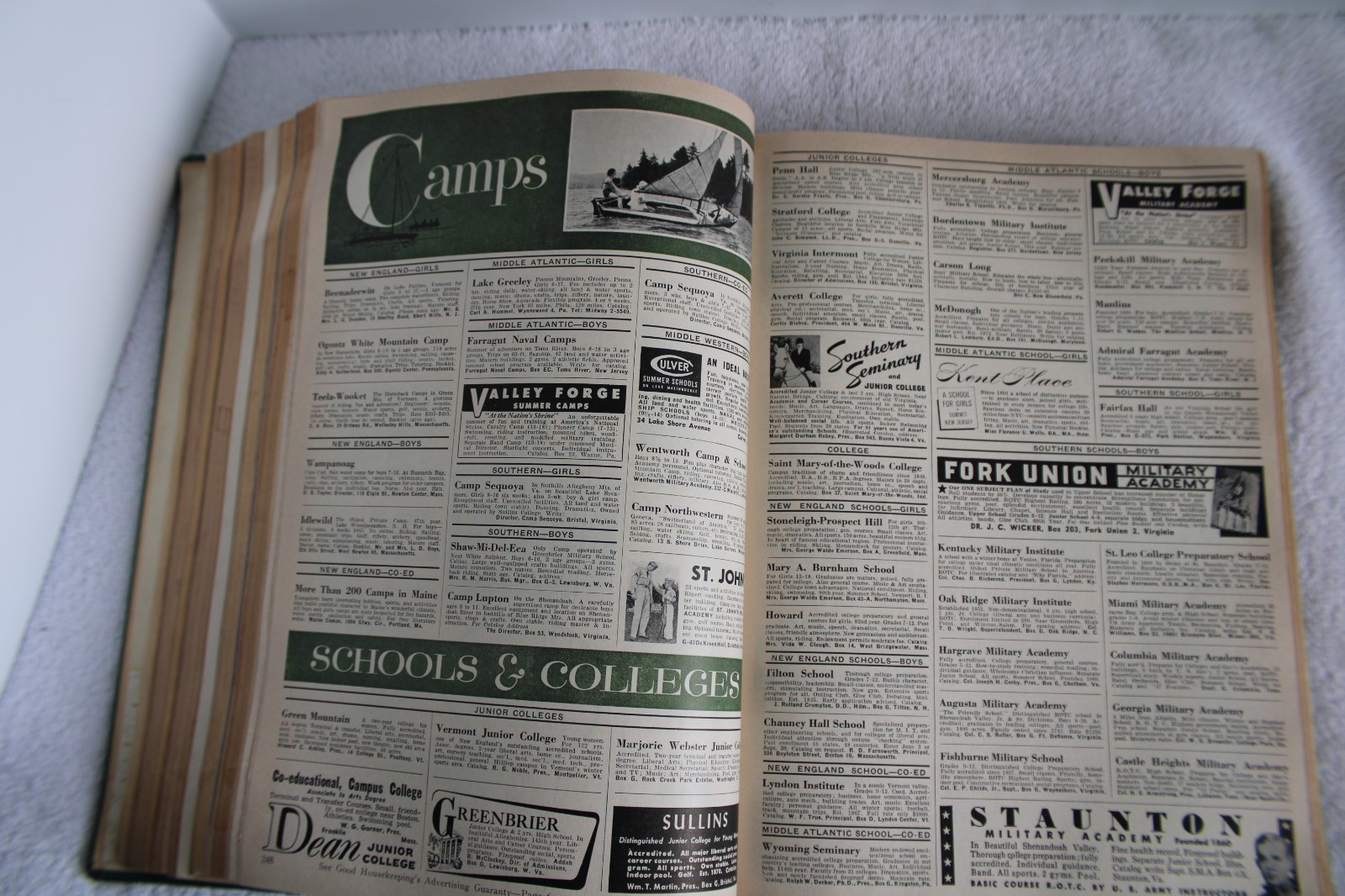 Good Housekepping Vol. 144 Jan. – June 1957 R050 Hardcover Fair-Good Condition