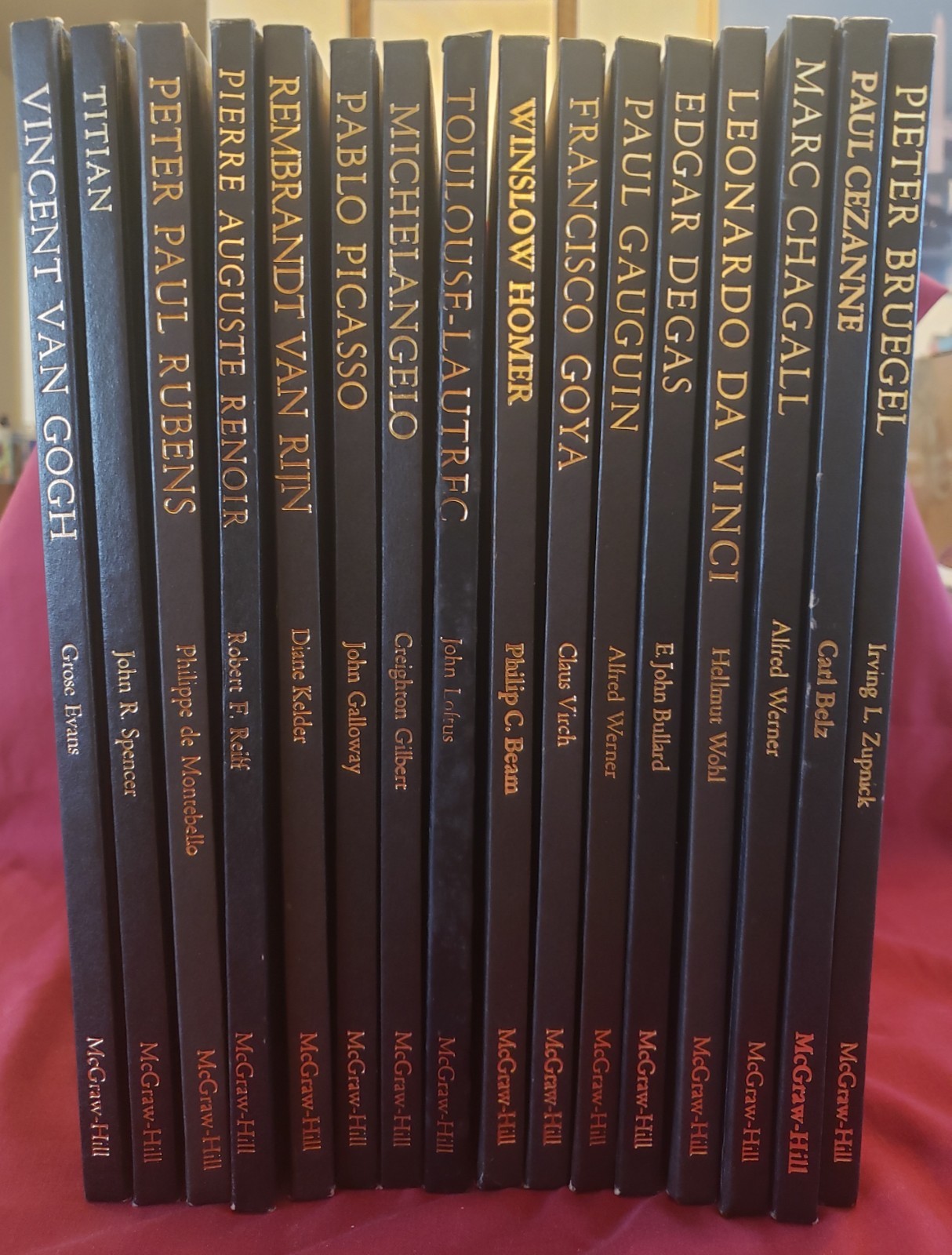 McGraw-Hill Color Slide Program of the Great Masters – 16 Volumes – 1960s to 70s