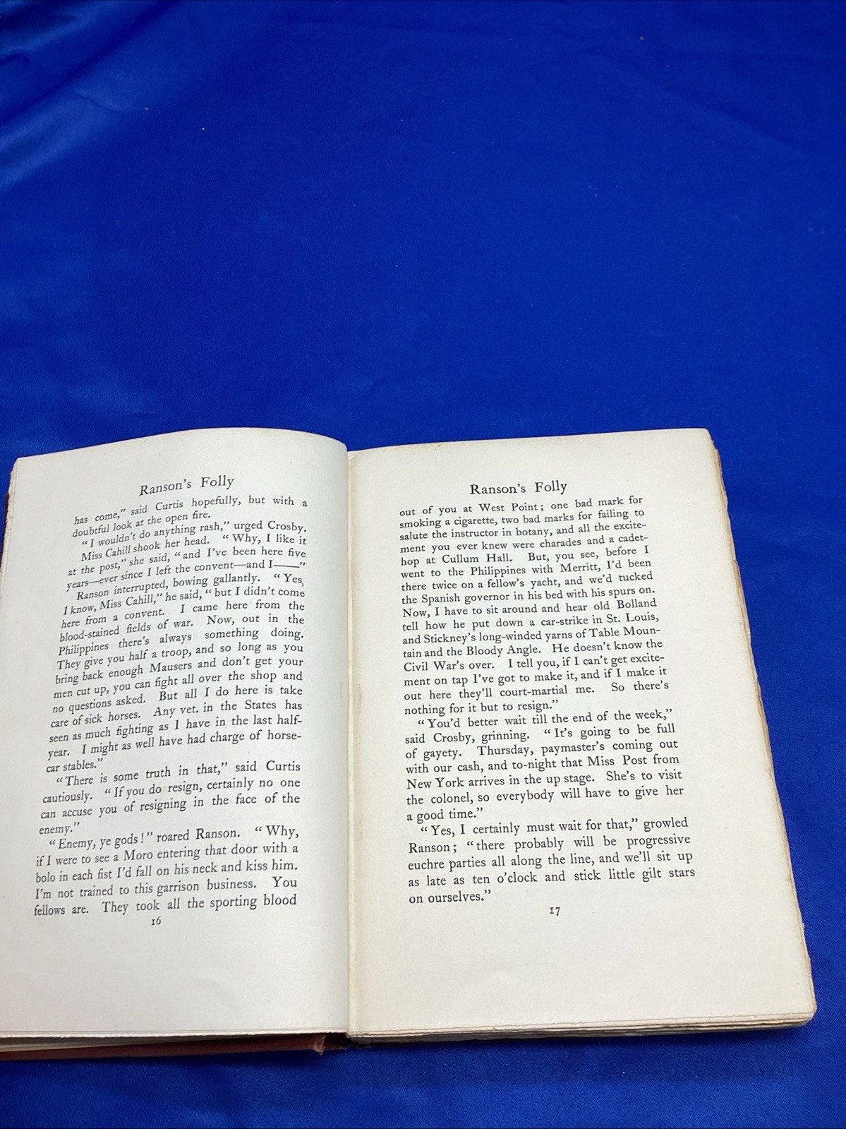 Ranson’s Folly By Richard Harding Davis Vintage HC 1902 1st Edition