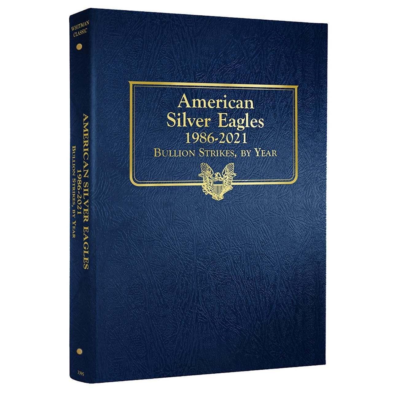 2 Albums For American Silver Eagle Dollar Coins Whitman 1986 2024 Christmas Gift