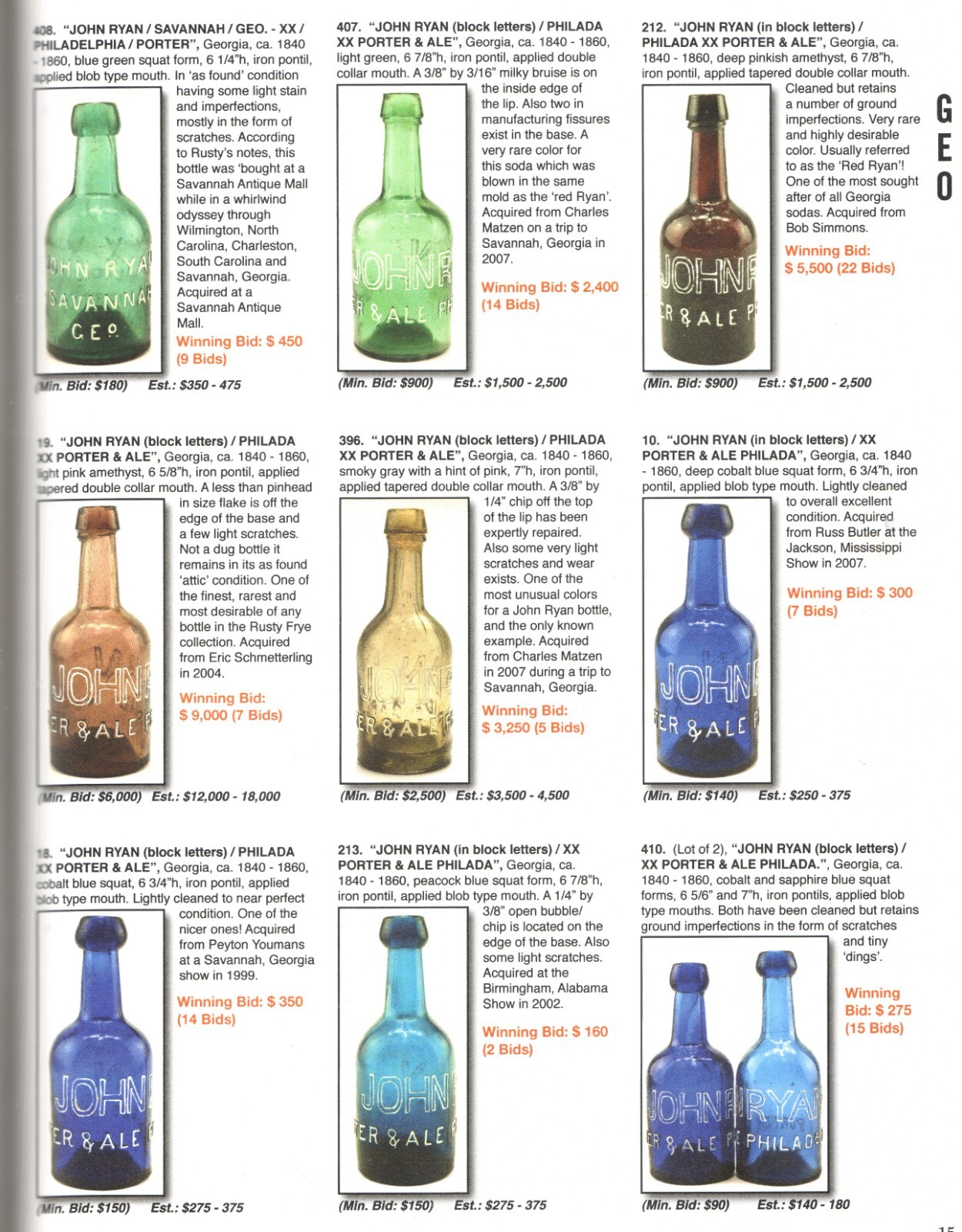 EARLY SODAS OF THE CAROLINA, over 130 pages of Sodas in Color and invalue!