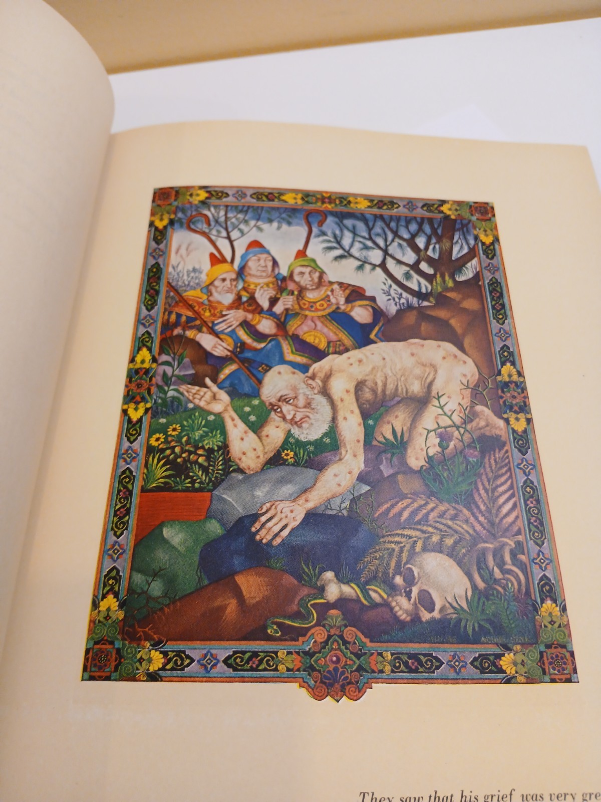 THE BOOK OF JOB Heritage Press Illus BY ARTHUR SZYK King James Translation -BK1