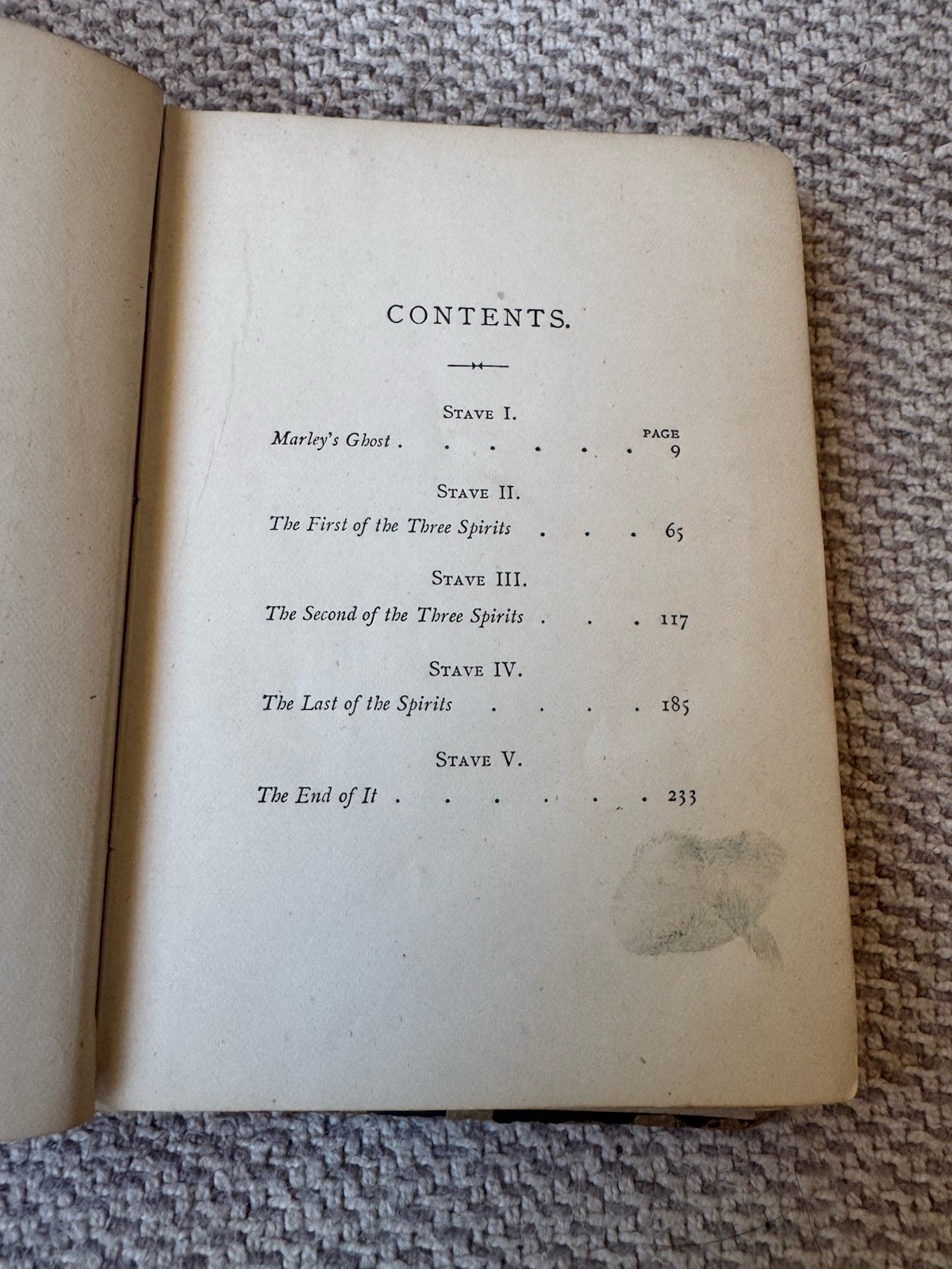A Christmas Carol In Prose – Charles Dickens – Copyright Edition – 1880’s