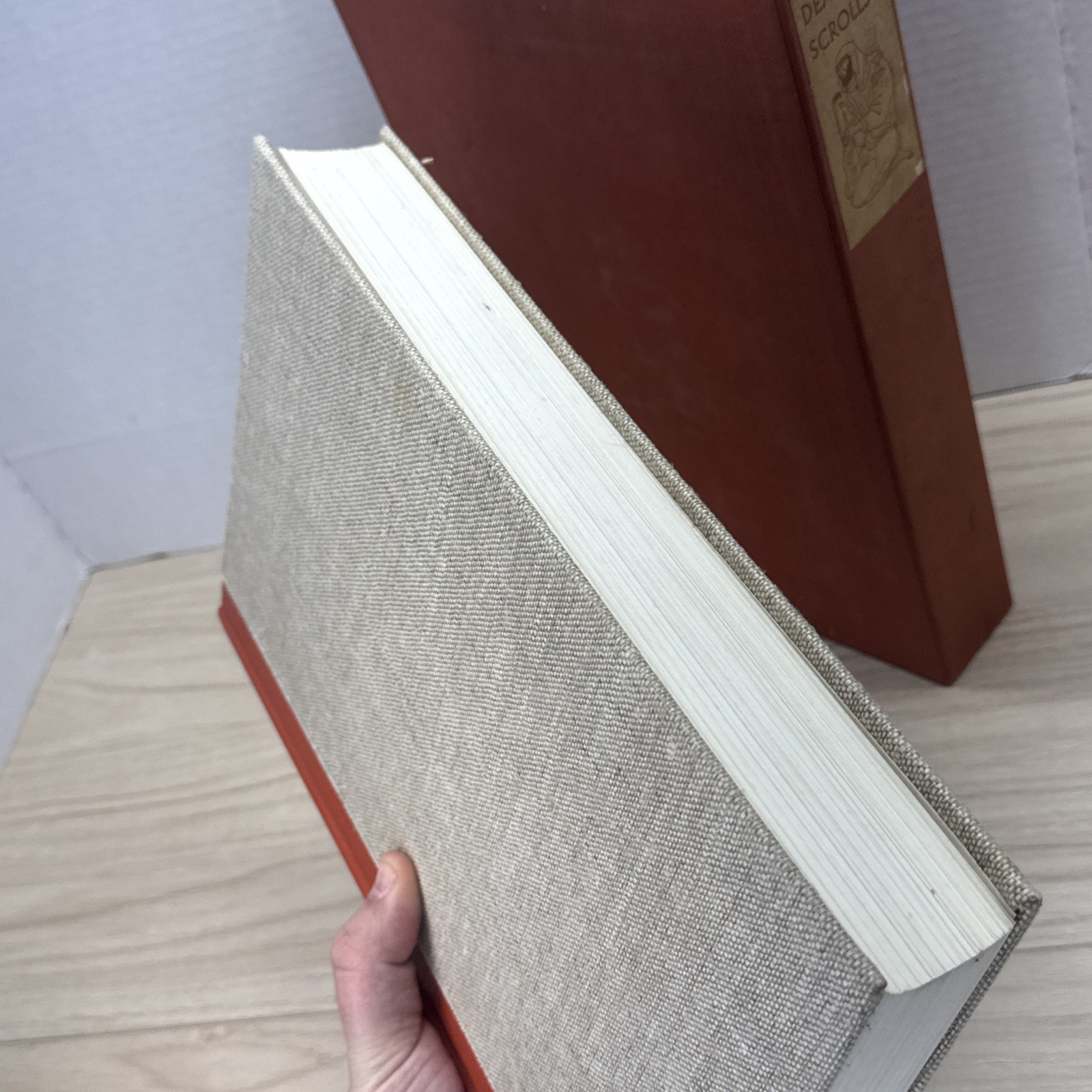 The Dead Sea Scrolls LEC 1966 Signed Shraga Weil #484 Slipcase Fine Press Vermes