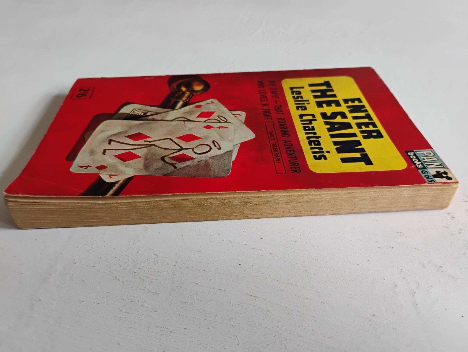 Enter The Saint -Leslie Charteris 1963 1st Edition Pan Vintage Crime Thriller PB