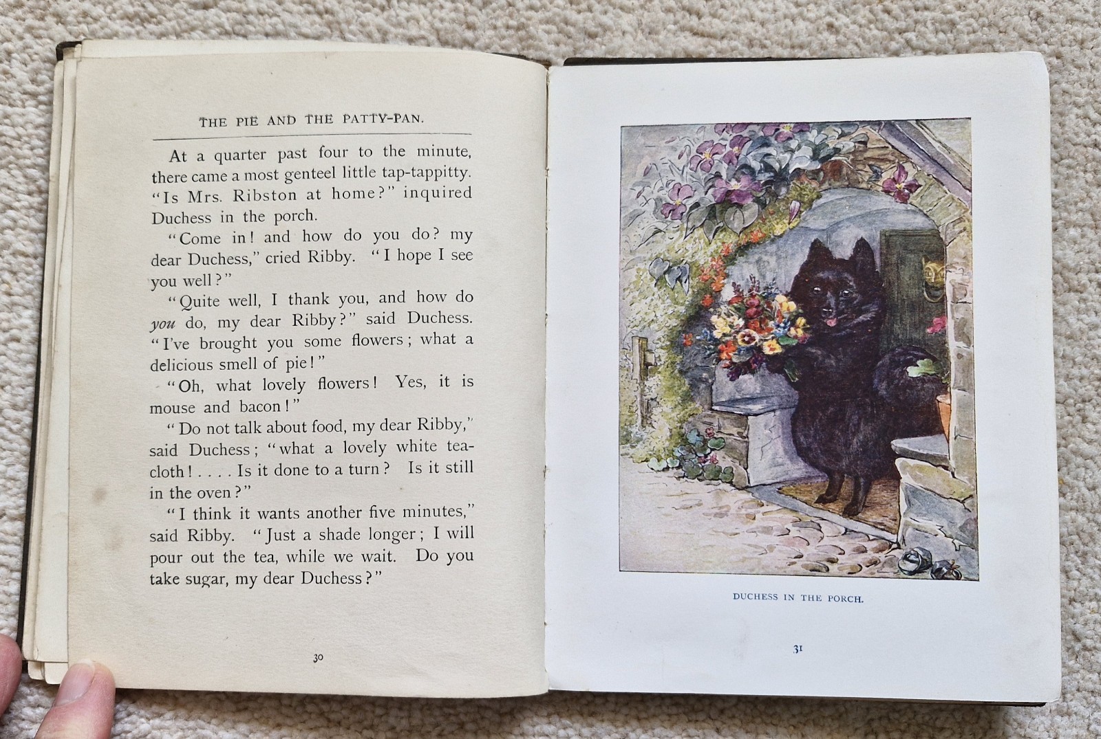 The Pie And The Patty-Pan By Beatrix Potter, 1st Edition, 1905, Frederick Warne