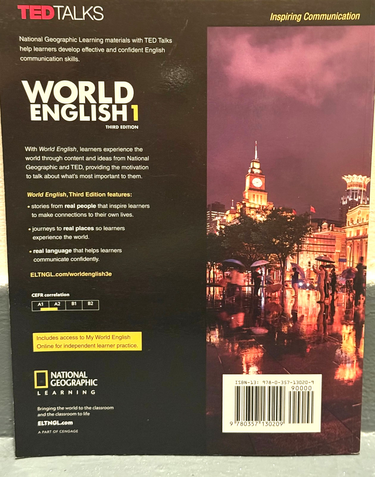 World English 1: Real People, Real Places, Real Language. 3rd Ed, VG
