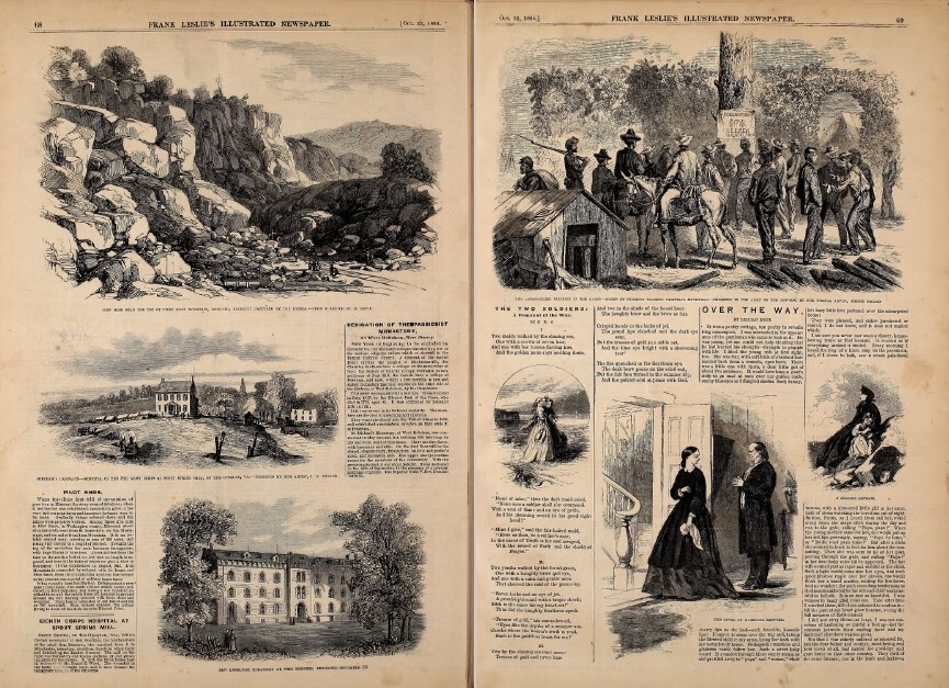 Civil War & Lincoln Assassination in Frank Leslie’s Illustrated Newspaper on DVD