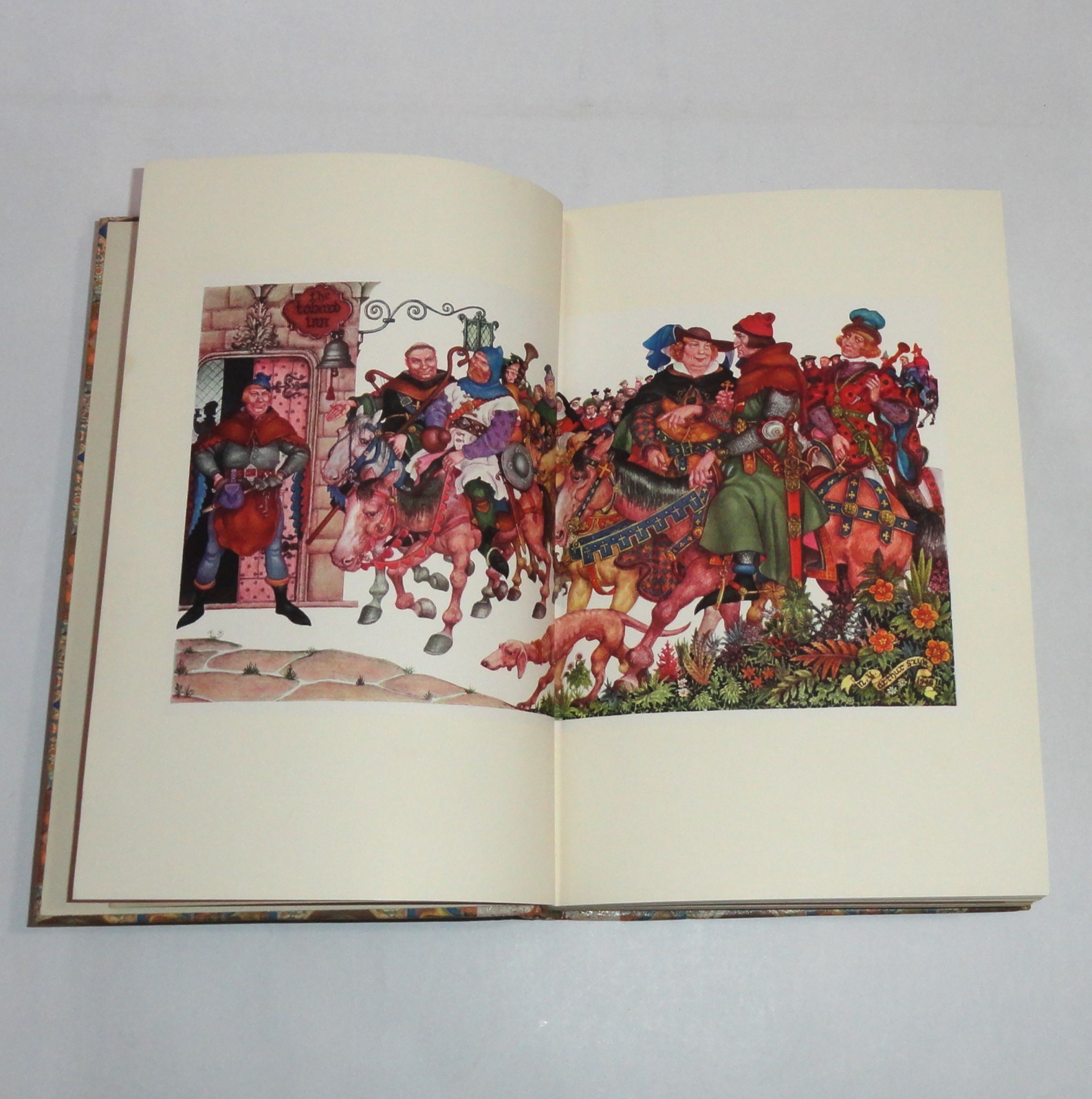 1946 Signed Arthur Szyk THE CANTERBURY TALES Chaucer Limited Editions Club Book