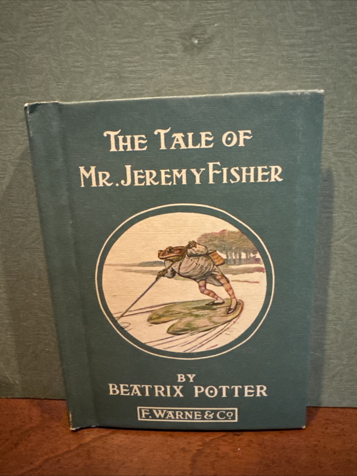 The Tale of Mr. Jeremy Fisher by Beatrix Potter 1934 Frederick Warne & Co, Inc