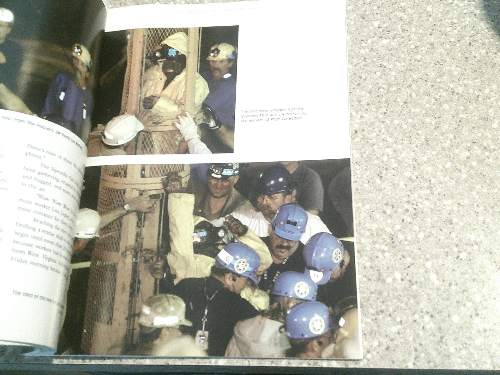 2002 book & addendum NINE ALIVE – QUECREEK COAL MINING RESCUE – SOMERSET PA