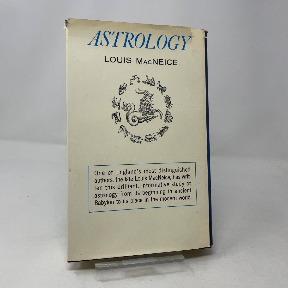 Astrology by Louis MacNeice HC First Edition Very Good 1964