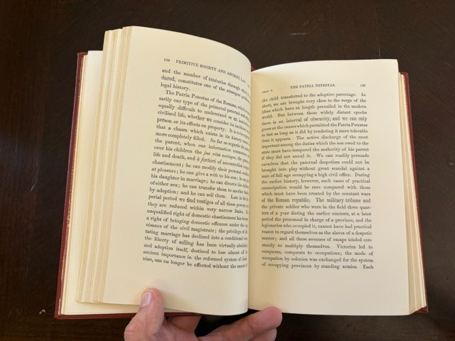 Ancient Law by Henry Sumner Maine Legal Classics Library 1982 (Special Edition)