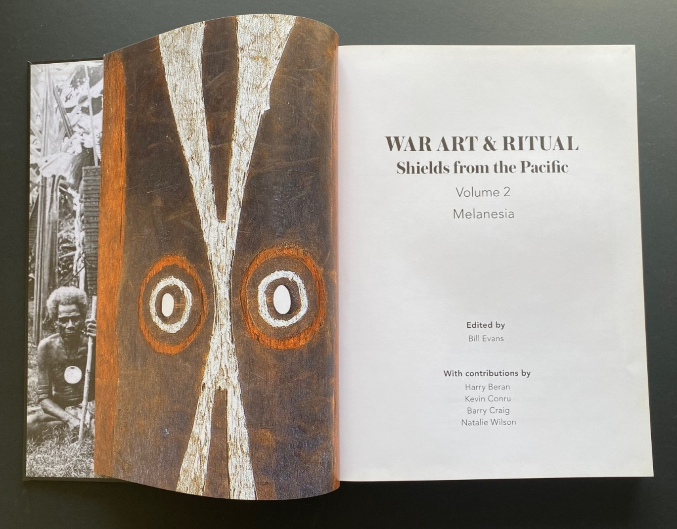 2019 1st WAR ART & RITUAL *LIKE NEW* SHIELDS FROM THE PACIFIC, in 2 VOLUMES