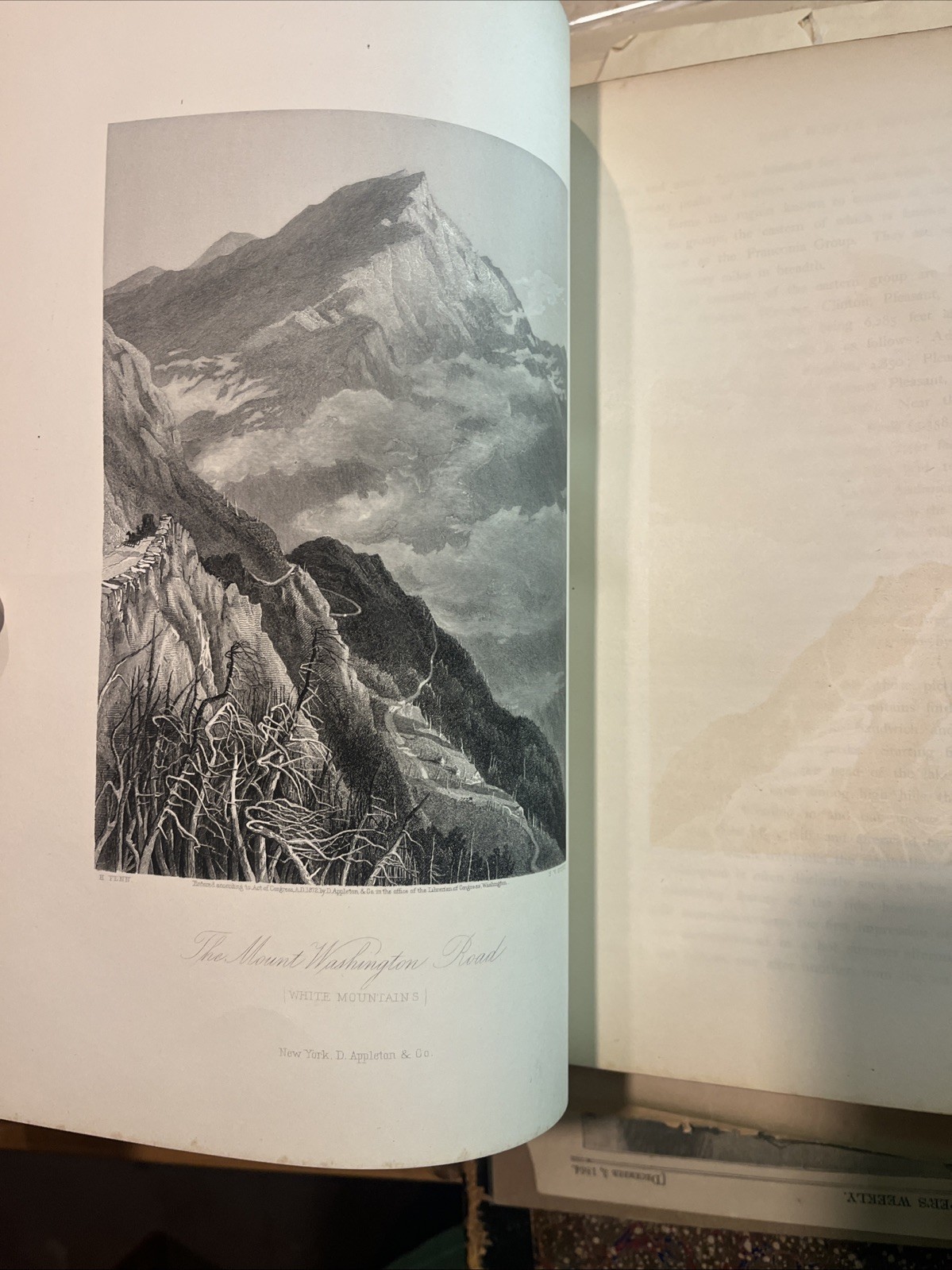 1872 Picturesque America 2 Volume Set