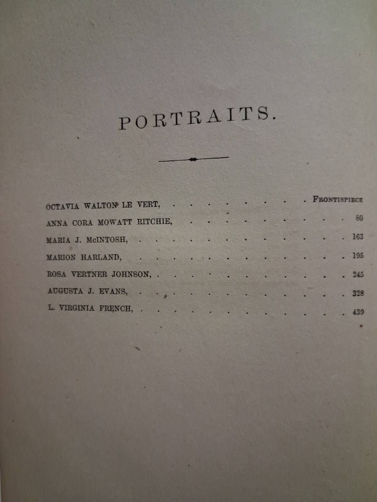 1866 WOMEN OF THE SOUTH Mary Forrest ANTEBELLUM Distinguished In Literature