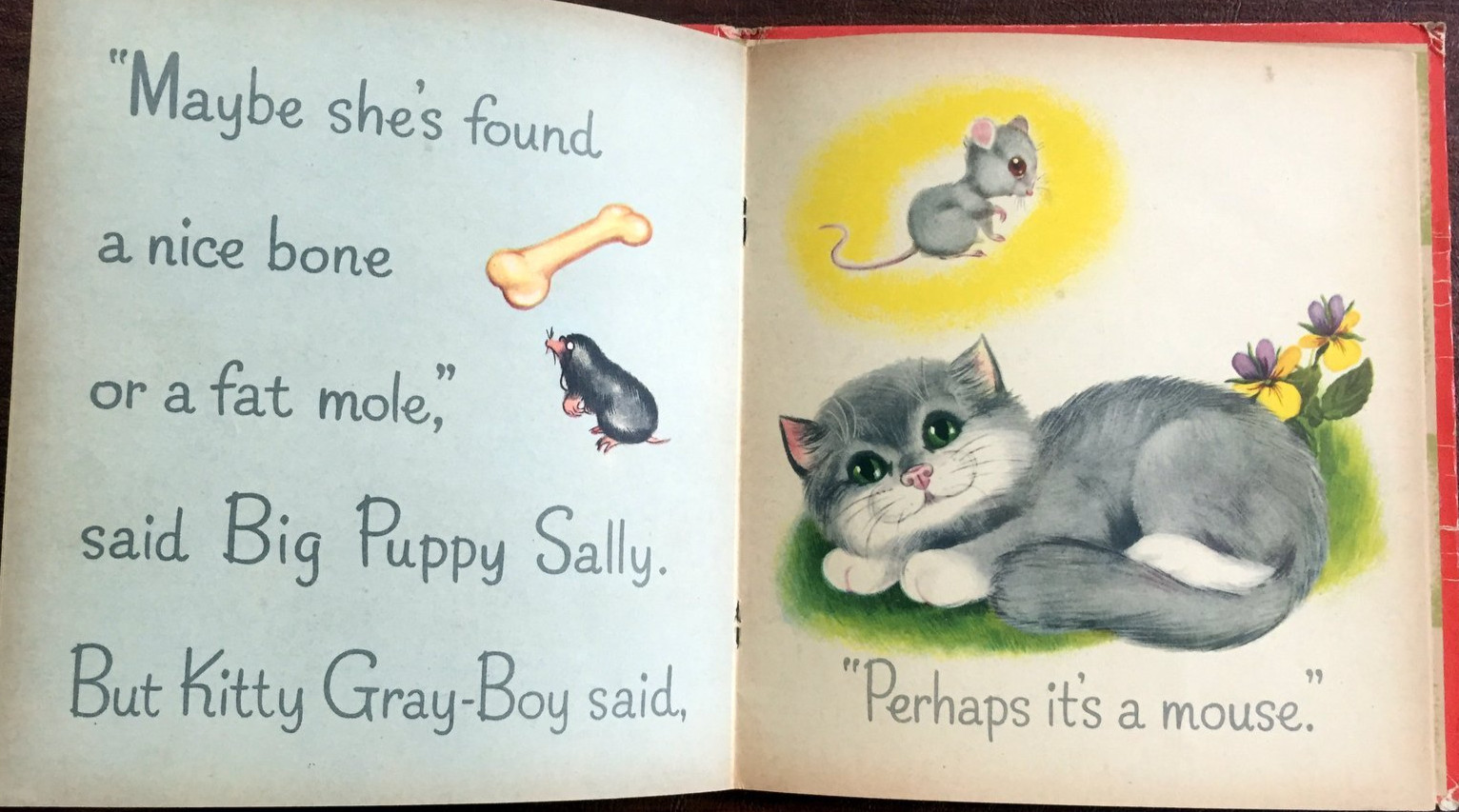 THREE FRIENDS ~ children’s 1st ed. Whitman Cozy Corner Book ~ puppies, kittens