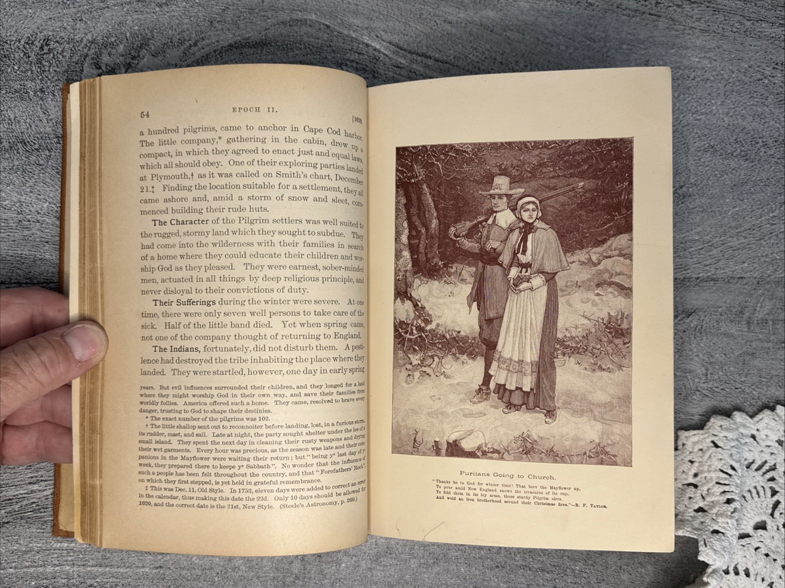 A Brief History of the United States, Barnes Historical Series Antique 1885 HC