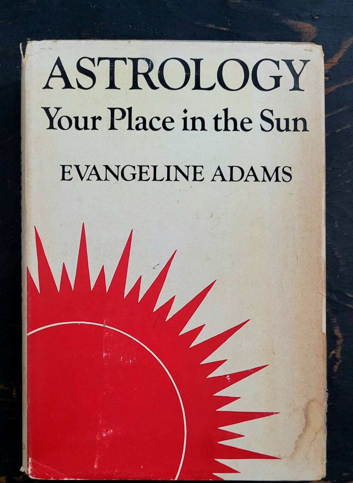 1927 Astrology Your Place In The Sun Adams – Antique Astrology Book Horoscopes
