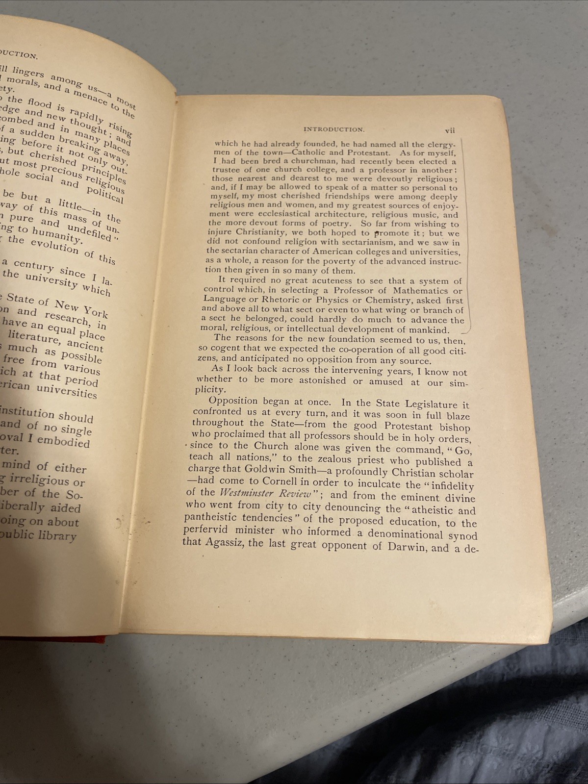 A HISTORY OF THE WARFARE OF SCIENCE WITH THEOLOGY IN CHRISTENDOM White 1st 1896