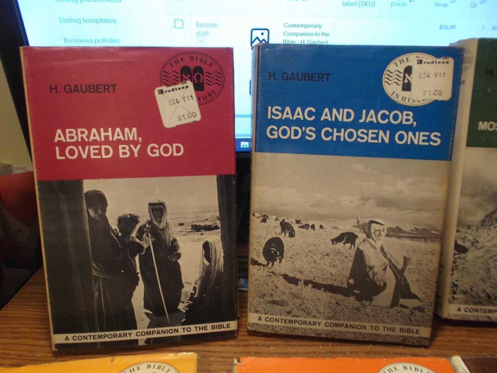 Contemporary Companion to the Bible – H. Gaubert – 6 Volume Set – HC/DJ – 1969