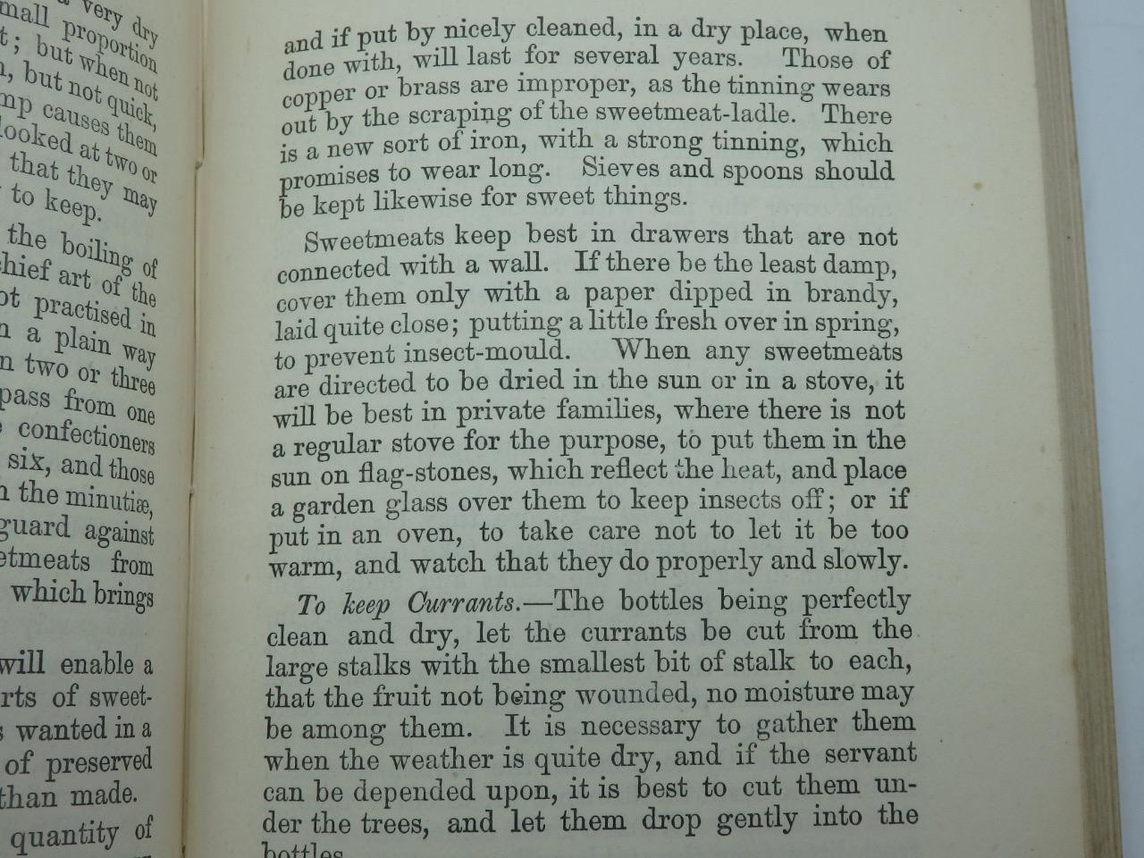 Antique c1870 EVERY FAMILY’S COOKERY BOOK By an Experienced Victorian Cook
