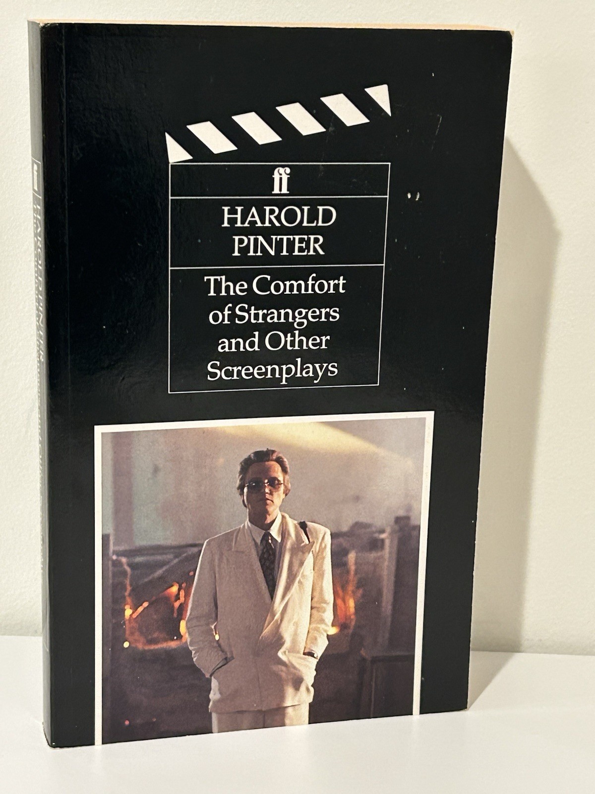 THE COMFORT OF STRANGERS OTHER SCREENPLAYS / HAROLD PINTER 1ST PB EDITION VG+/NF