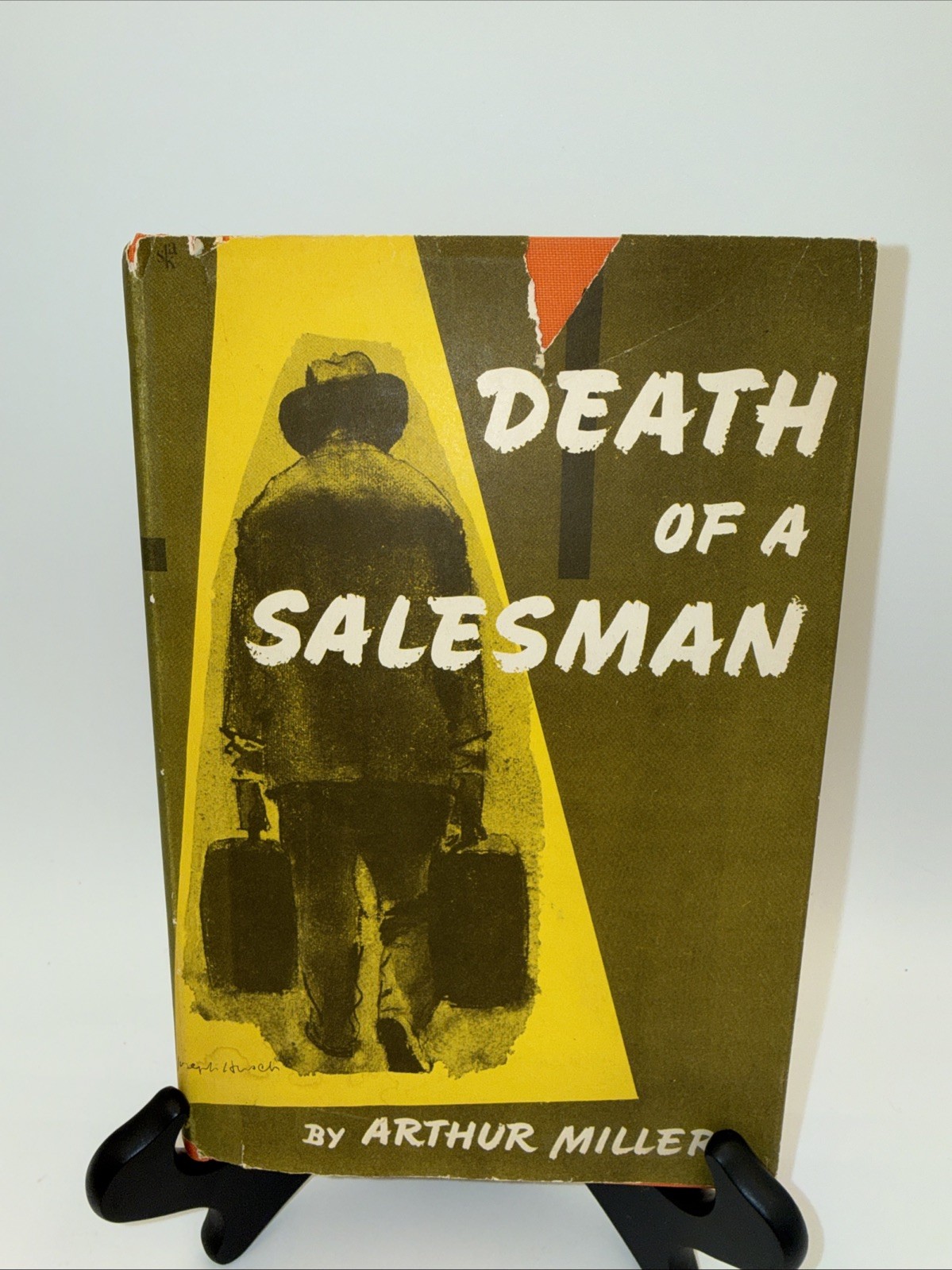 Death of a Salesman Arthur Miller Viking Press 1949 1st BOMC Edition HC DJ